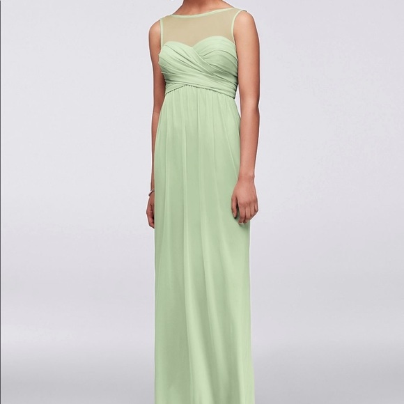david's bridal meadow bridesmaid dress David's Bridal | Dresses | Davids Bridal Meadow Green Bridesmaids Dress